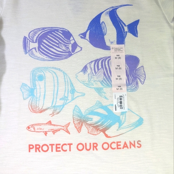 Fish T-shirt / Summer Tee - Picture 2 of 6